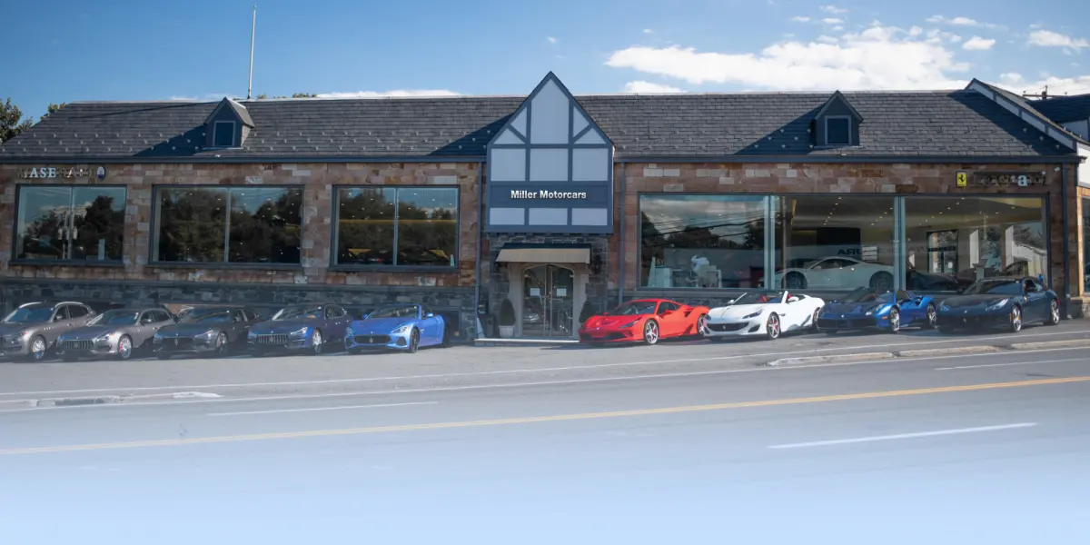 The Miller Motorcars team in Greenwich, Connecticut
